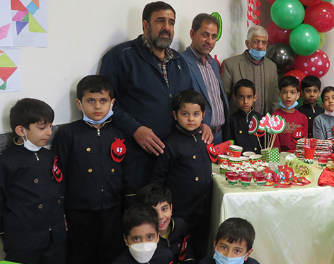 جشن یلدا در کلاس خانم طاهری